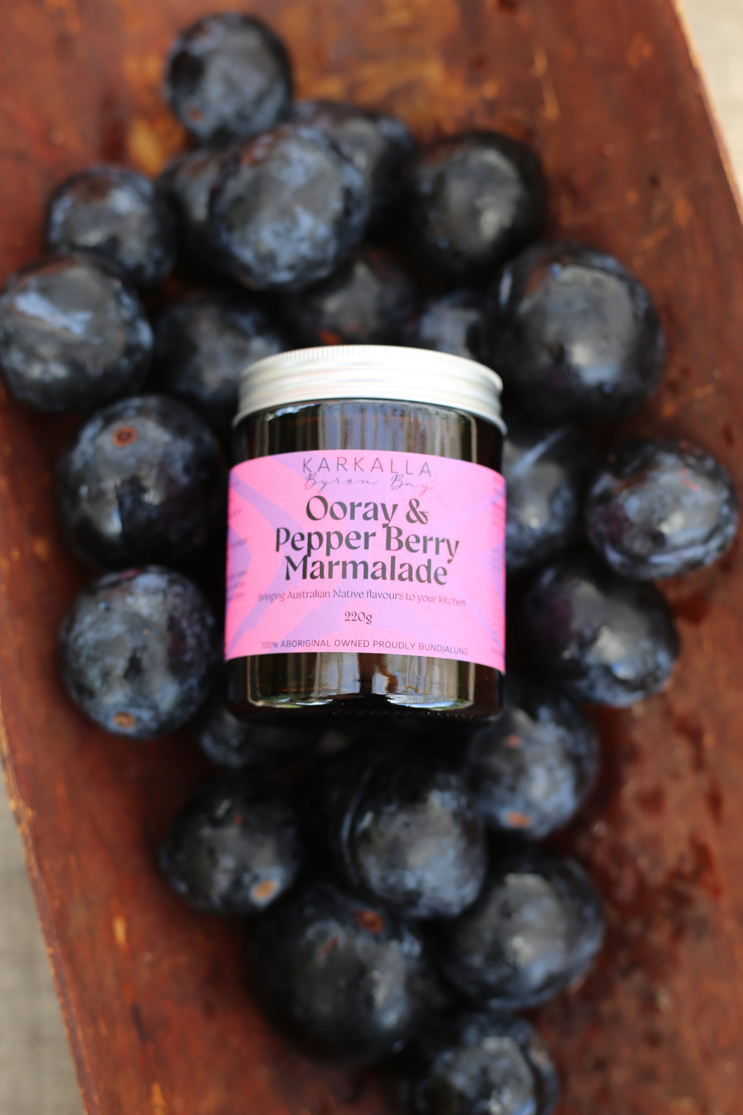 Ooray & Pepper Berry Jam