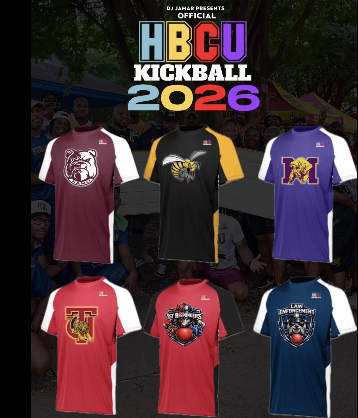 HBCU Kickball Uniform Set