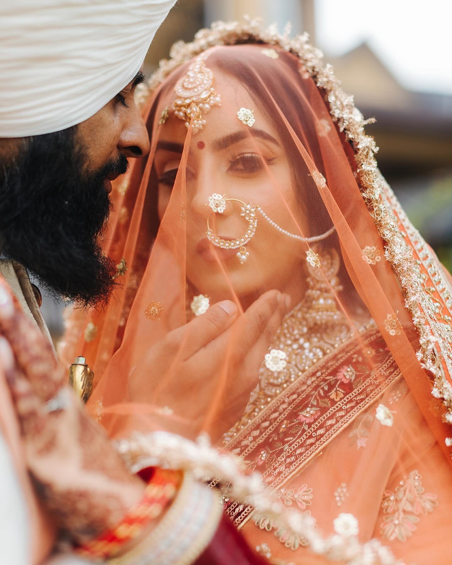 Some of our favorite moments from H&amp;V&rsquo;s intimate wedding ❤️ ⁣
⁣
⁣
⁣
⁣
⁣
#vancouverweddings #vancouverwedding #wedmegood #indianbride #surrey #weddingdress #bridalmakeup #bridaltrousseau #indianwedding #vancouverbride #surreywedding #bridal 