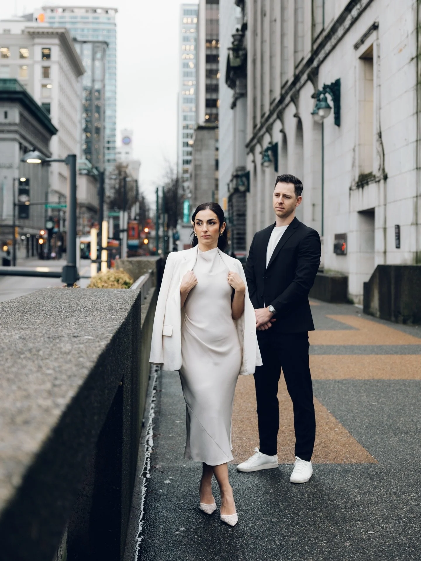 Ringing in love for the upcoming year with Cathy and Thomas&rsquo; fun motion filled engagement session. Can&rsquo;t wait to celebrate your love soon ❤️