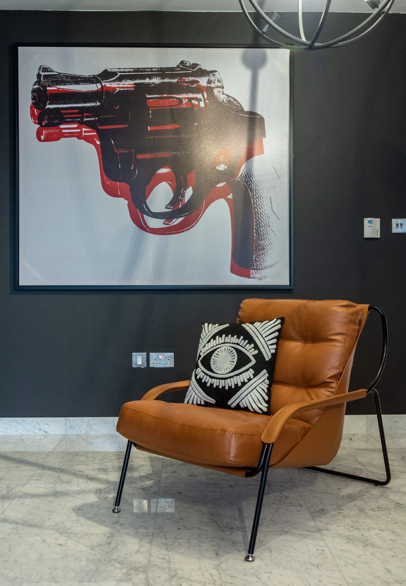 Considered interior design for a Dubai property