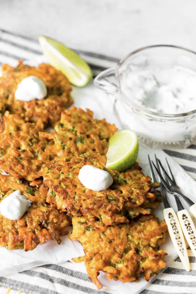 Easy Carrot Fritters