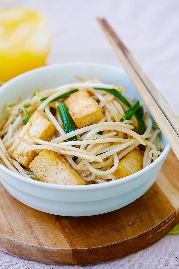 Bean Sprouts with Tofu
