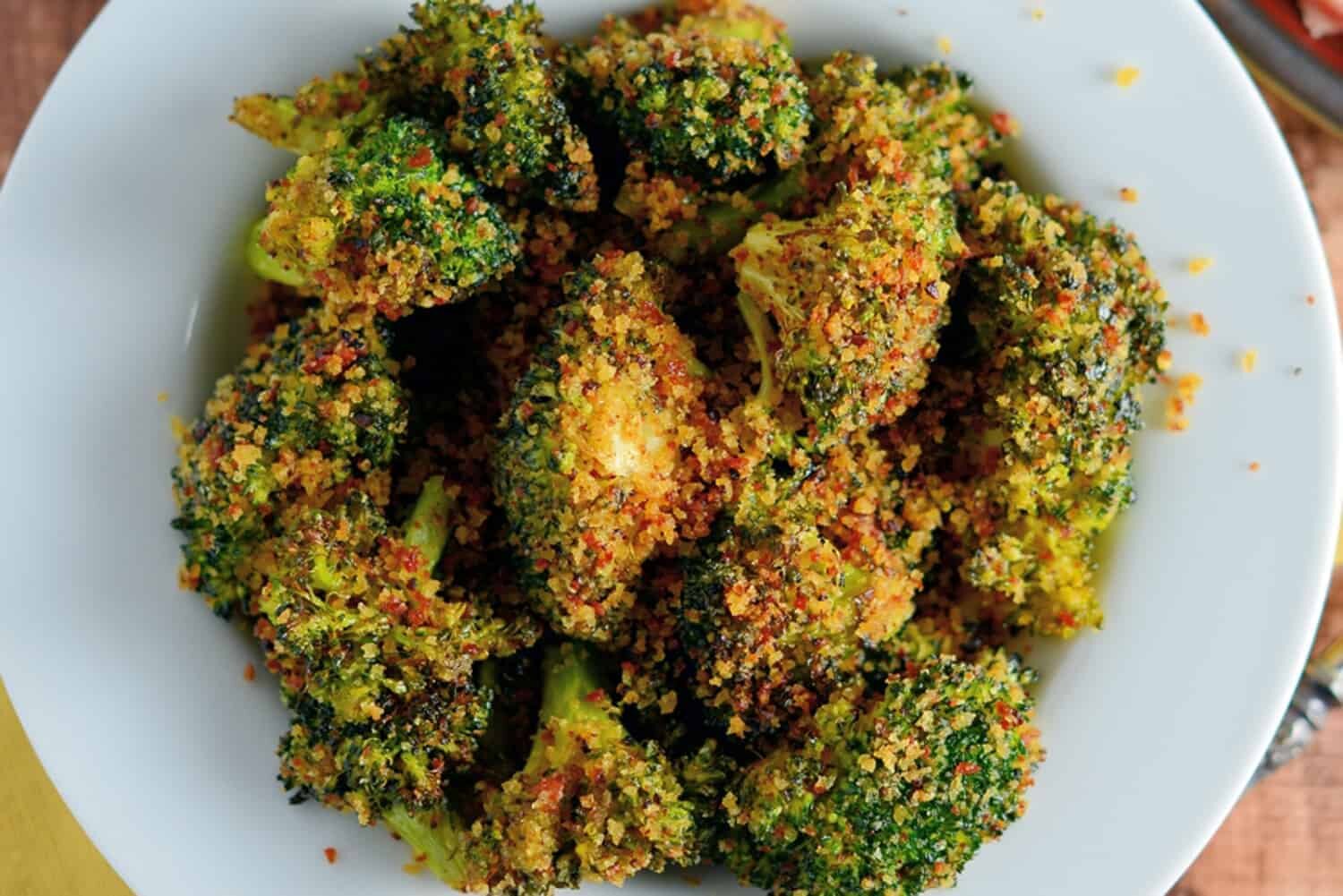 Crunchy Baked Broccoli