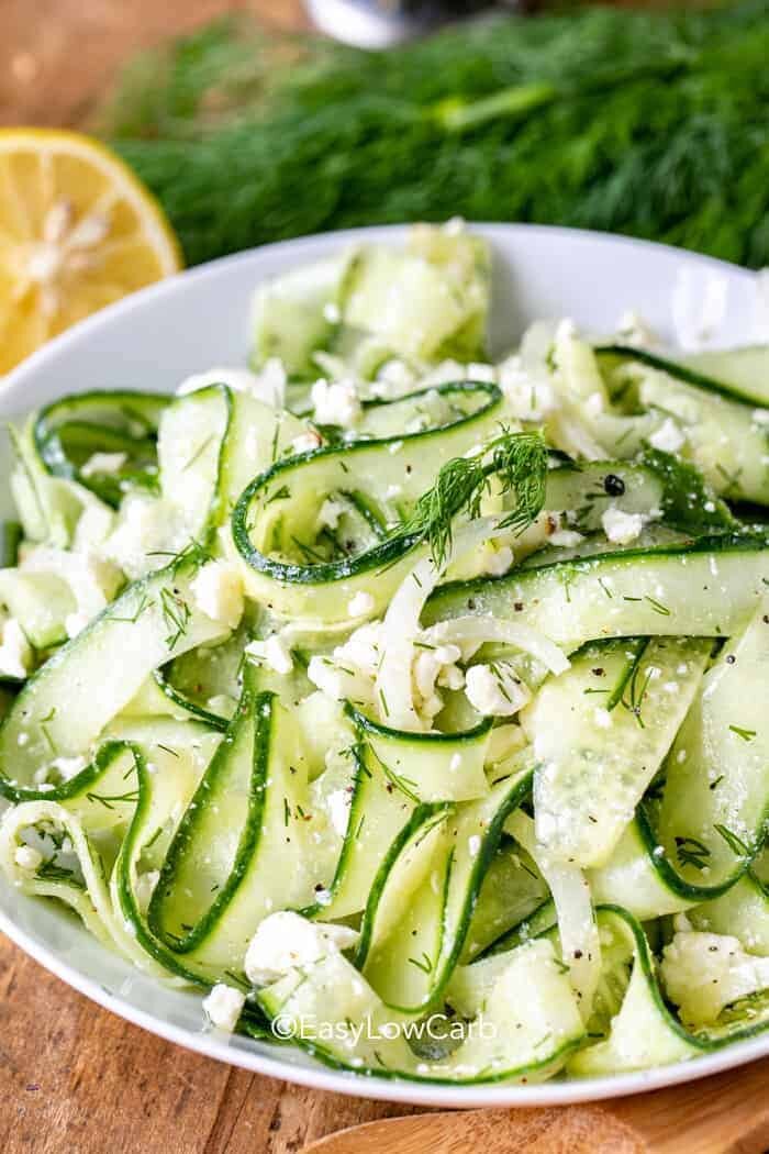 Cucumber Salad with Feta