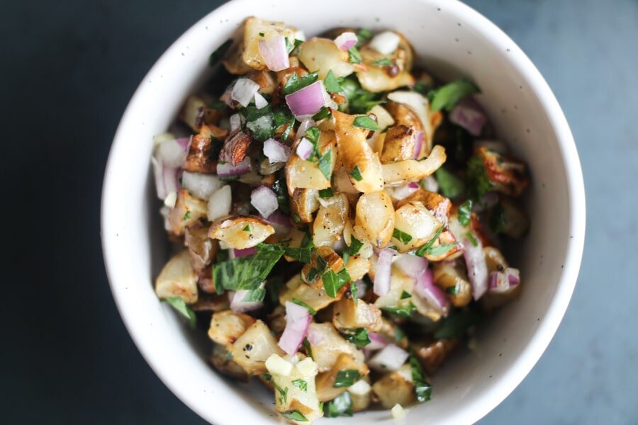 Roasted Sunchoke Salad