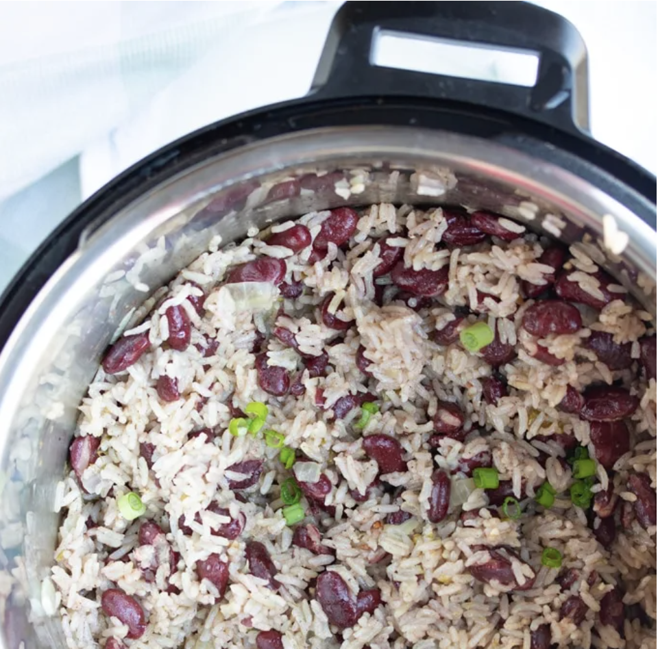 Jamaican Instant Pot Rice and Beans