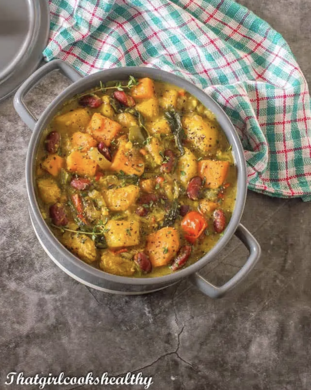 Vegan Caribbean Plantain Curry