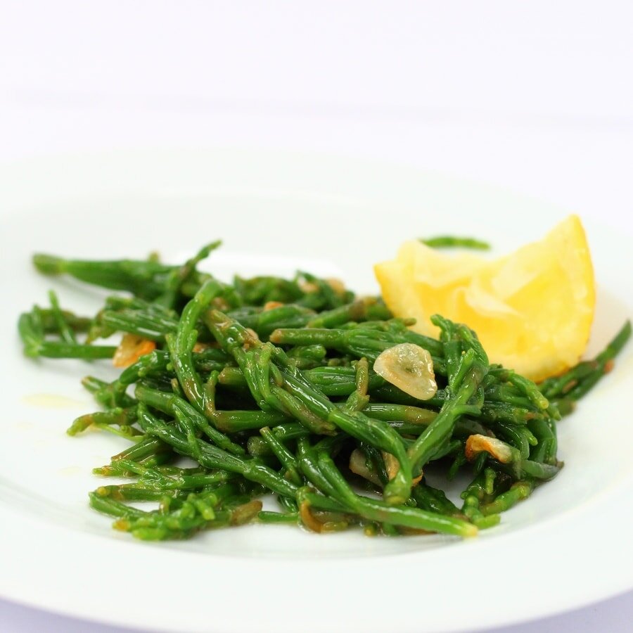 Buttery Samphire with Garlic and Lemon
