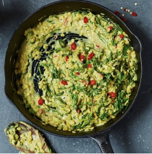 Spring Green and Coconut Daal