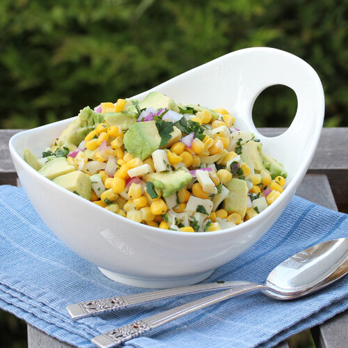 Corn and Heart of Palm Salad