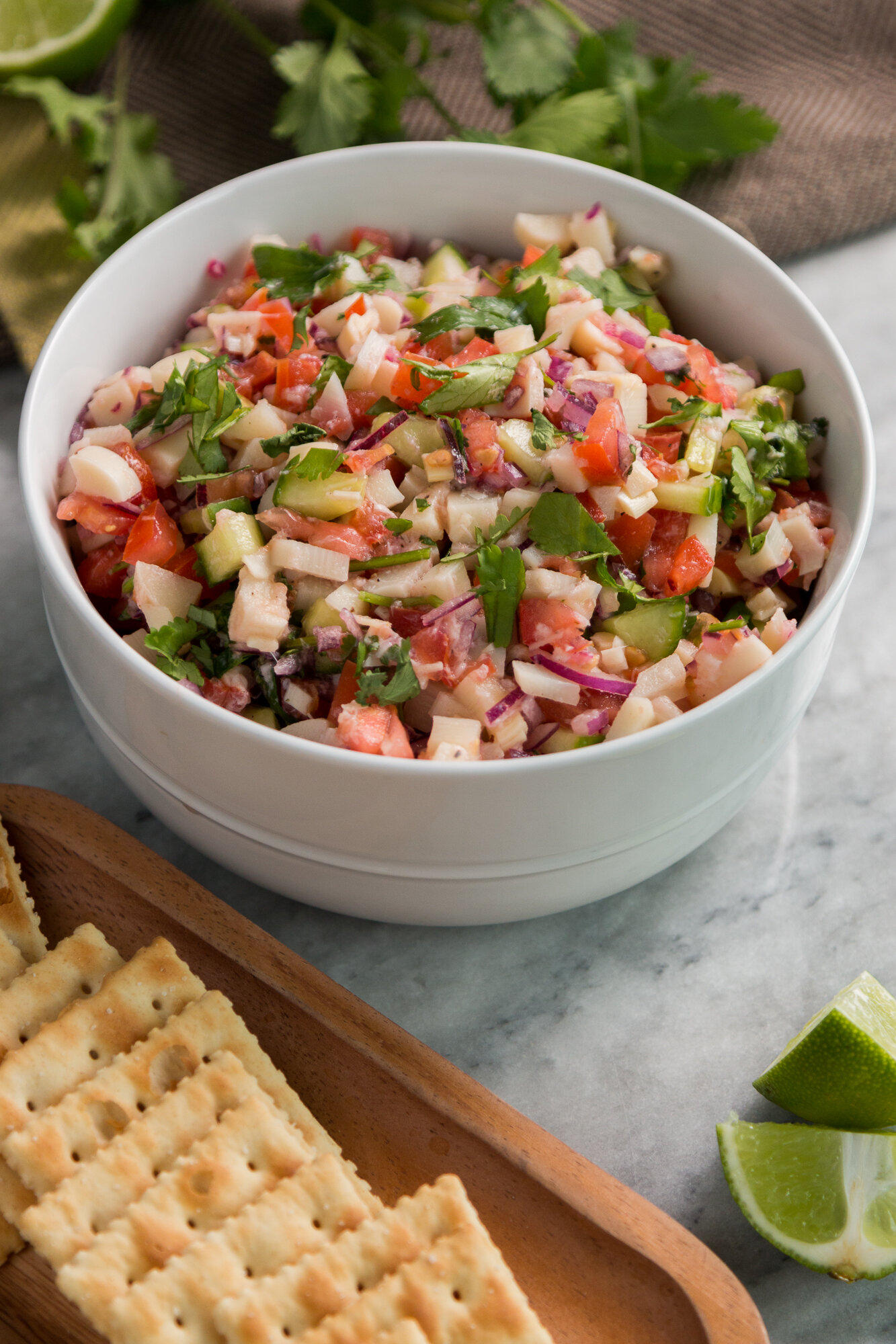 Vegan Ceviche with Hearts of Palm