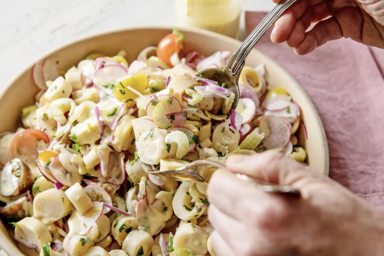 Heart of Palm Salad with Dijon Dressing