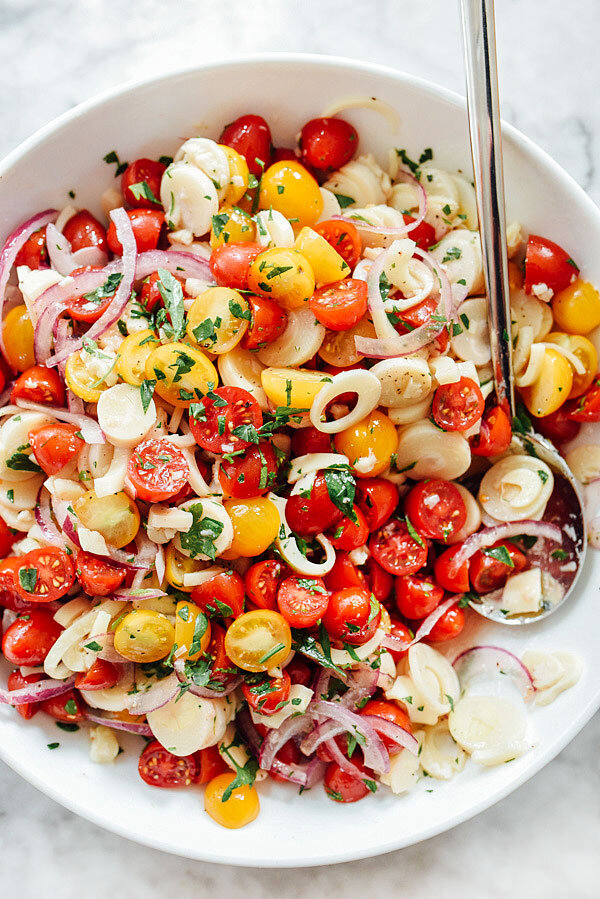 Tomato and Heart of Palm Salad