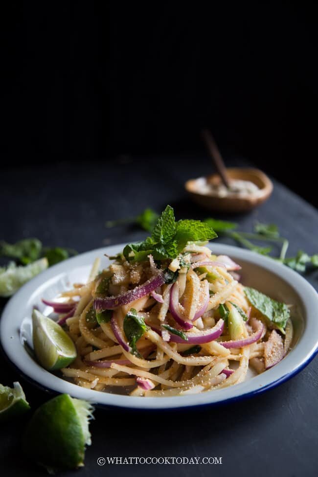 Thai Bamboo Shoot Salad | Soop Naw Mai