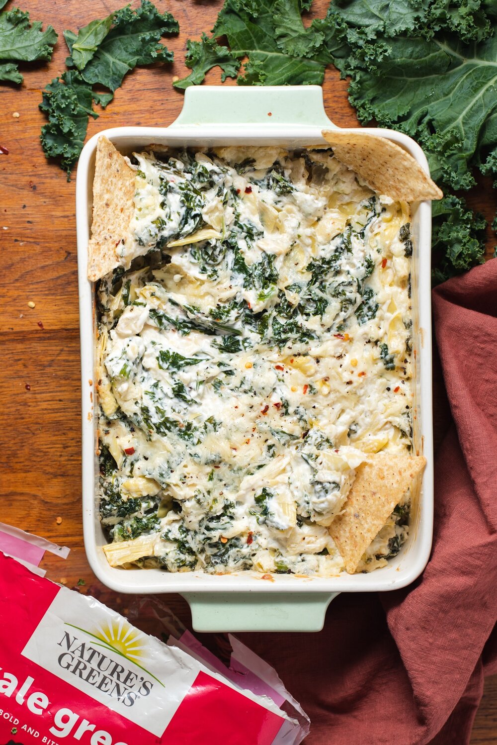 Kale Artichoke Dip 