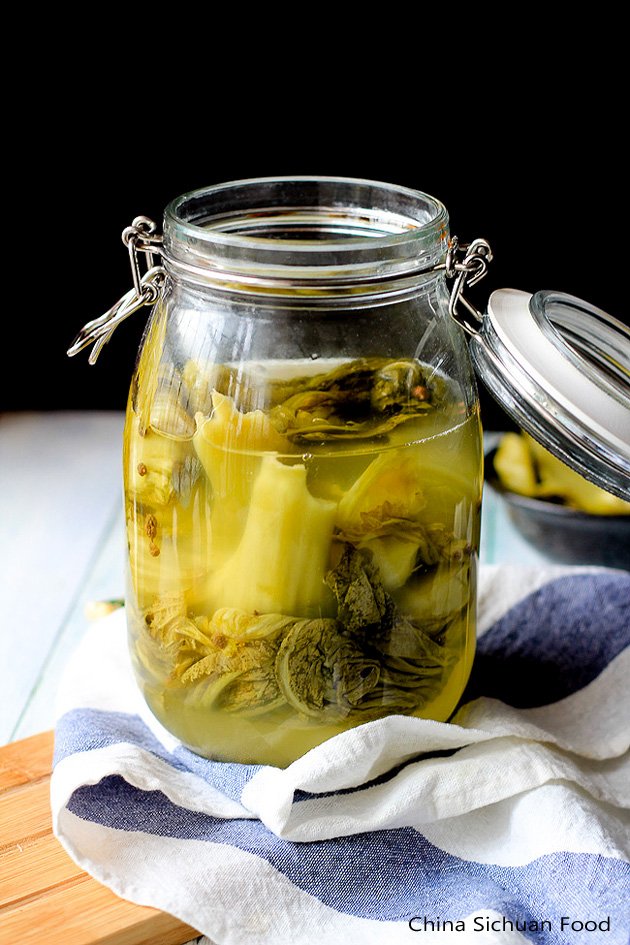 Pickled Mustard Green Recipe (酸菜)