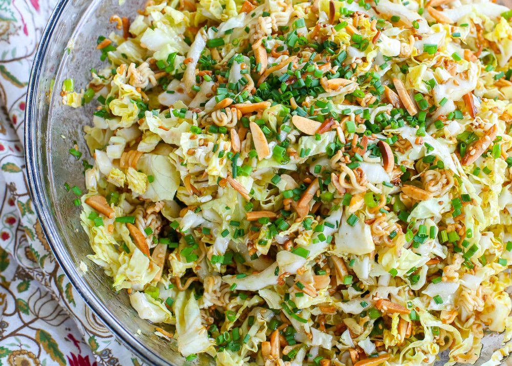 Ramen Noodle Cabbage Salad