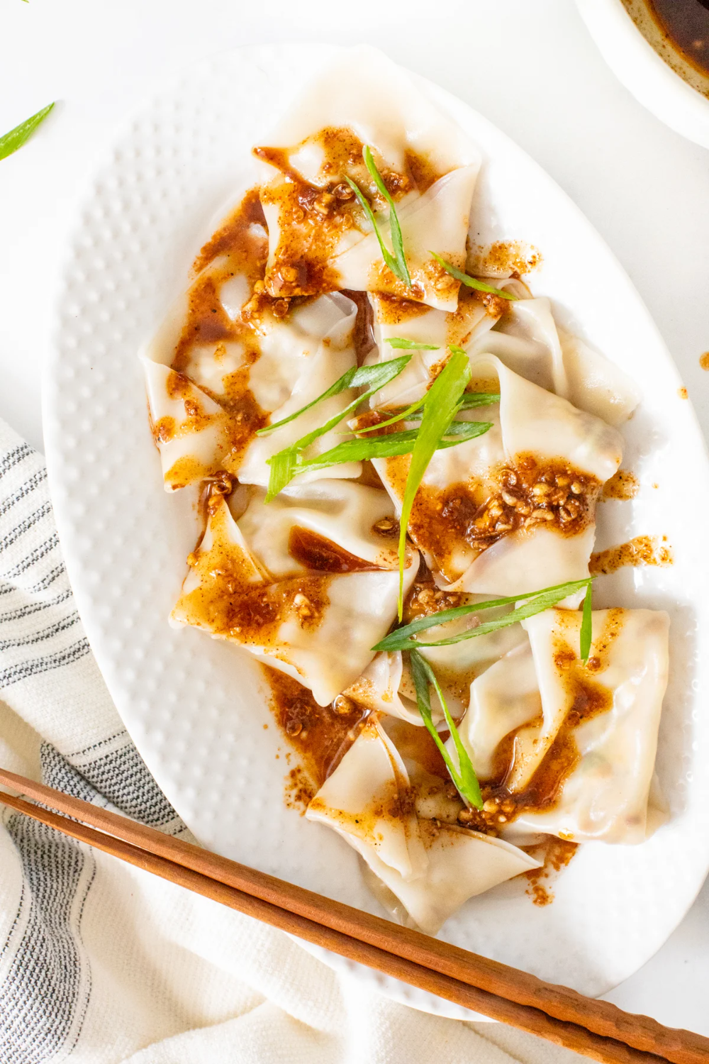 Mushroom &amp; Cabbage Dumplings