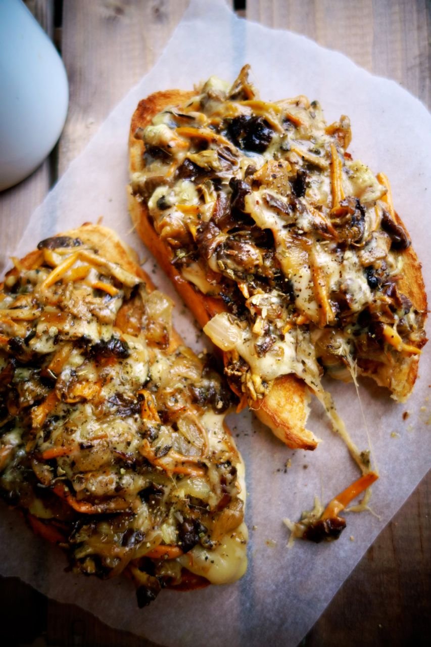 Wild Mushroom Melts