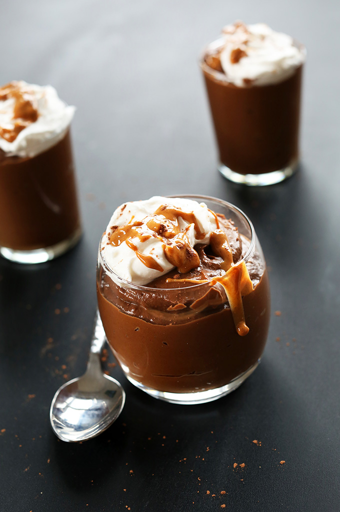 Chocolate Peanut Butter Avocado Pudding