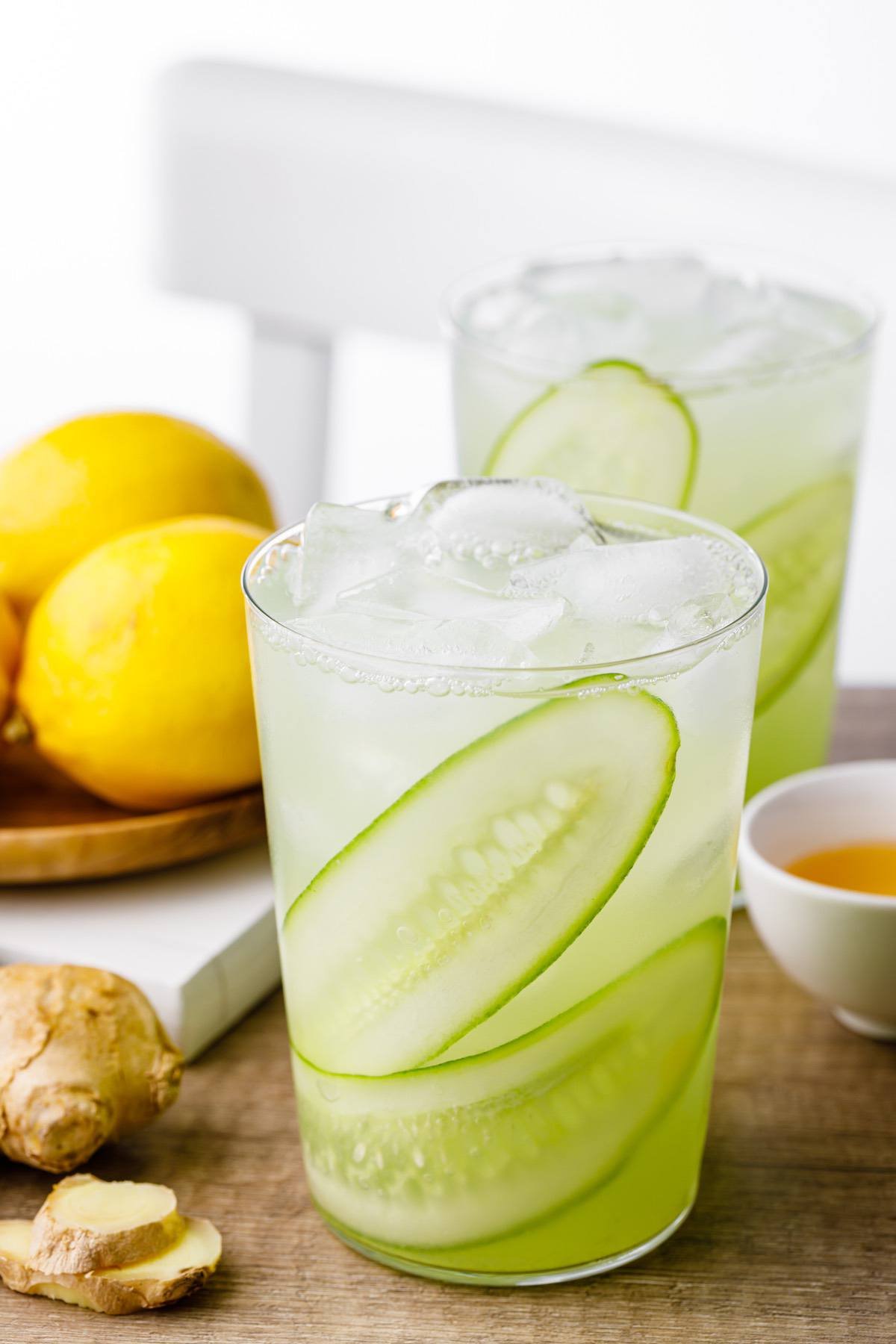 Ginger Cucumber Lemonade