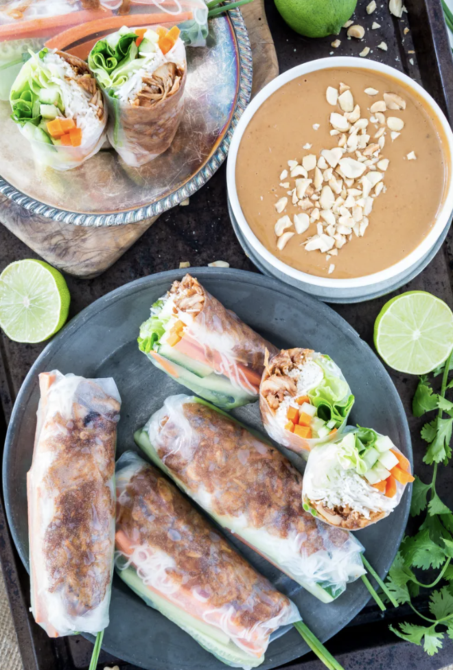 Jackfruit Vietnamese Summer Rolls