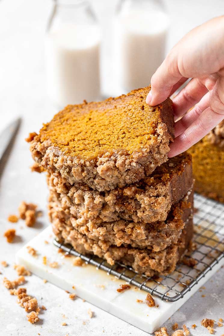 Pumpkin Bread with Maple Glaze