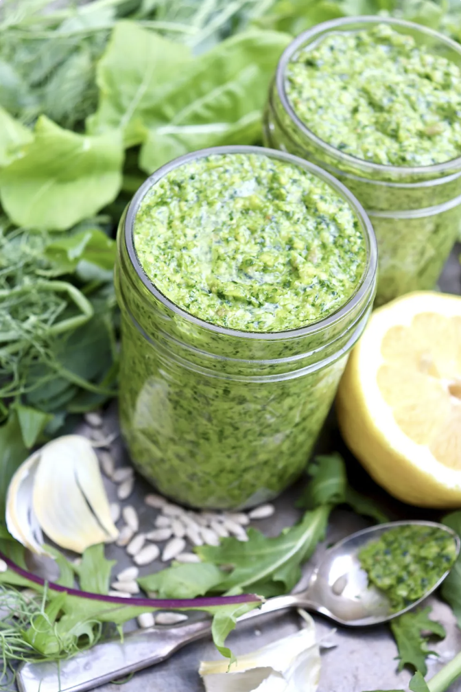 Leafy Green Pesto