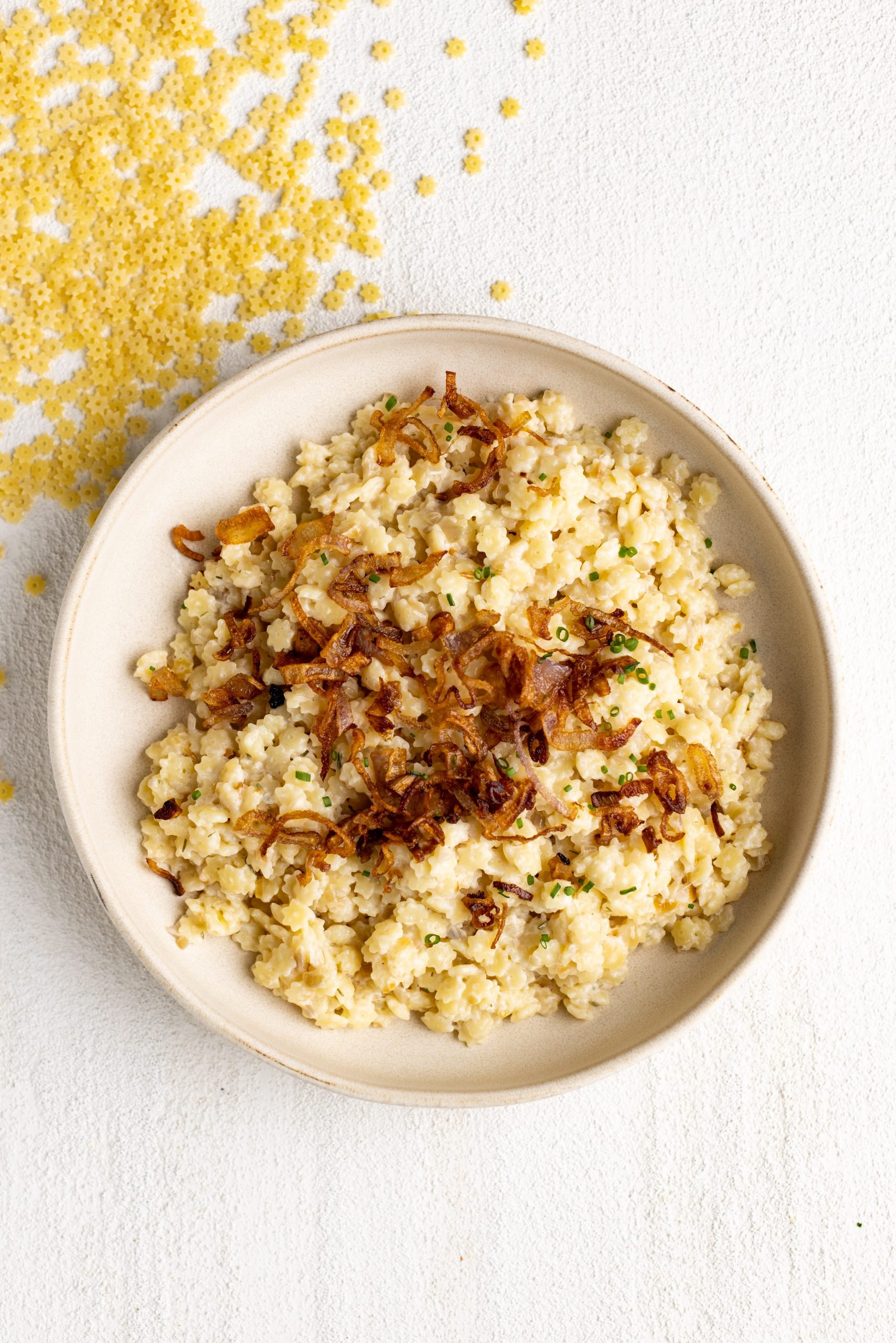 Creamy Caramelised Shallot Pasta