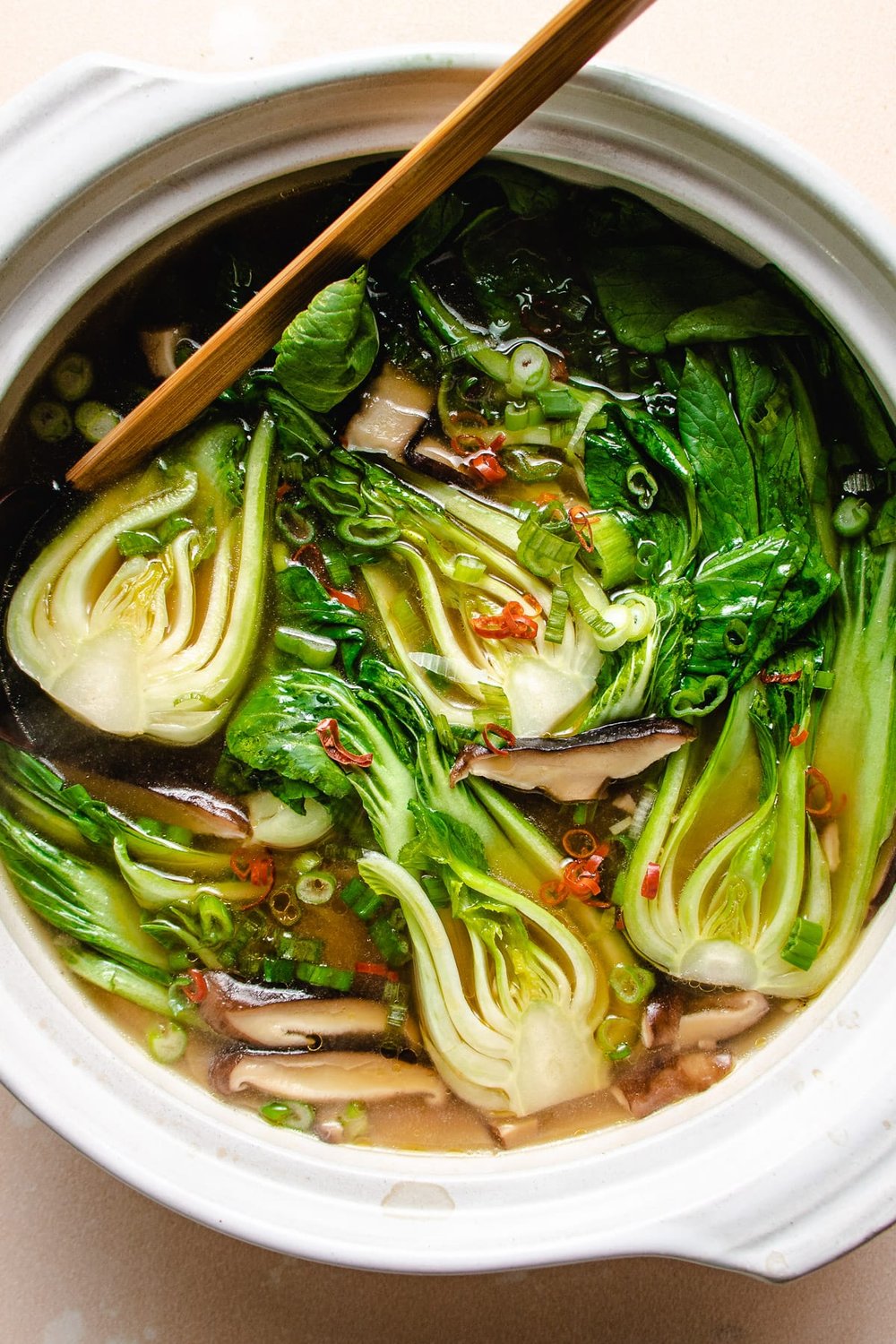 Easy Bok Choy Soup Recipe