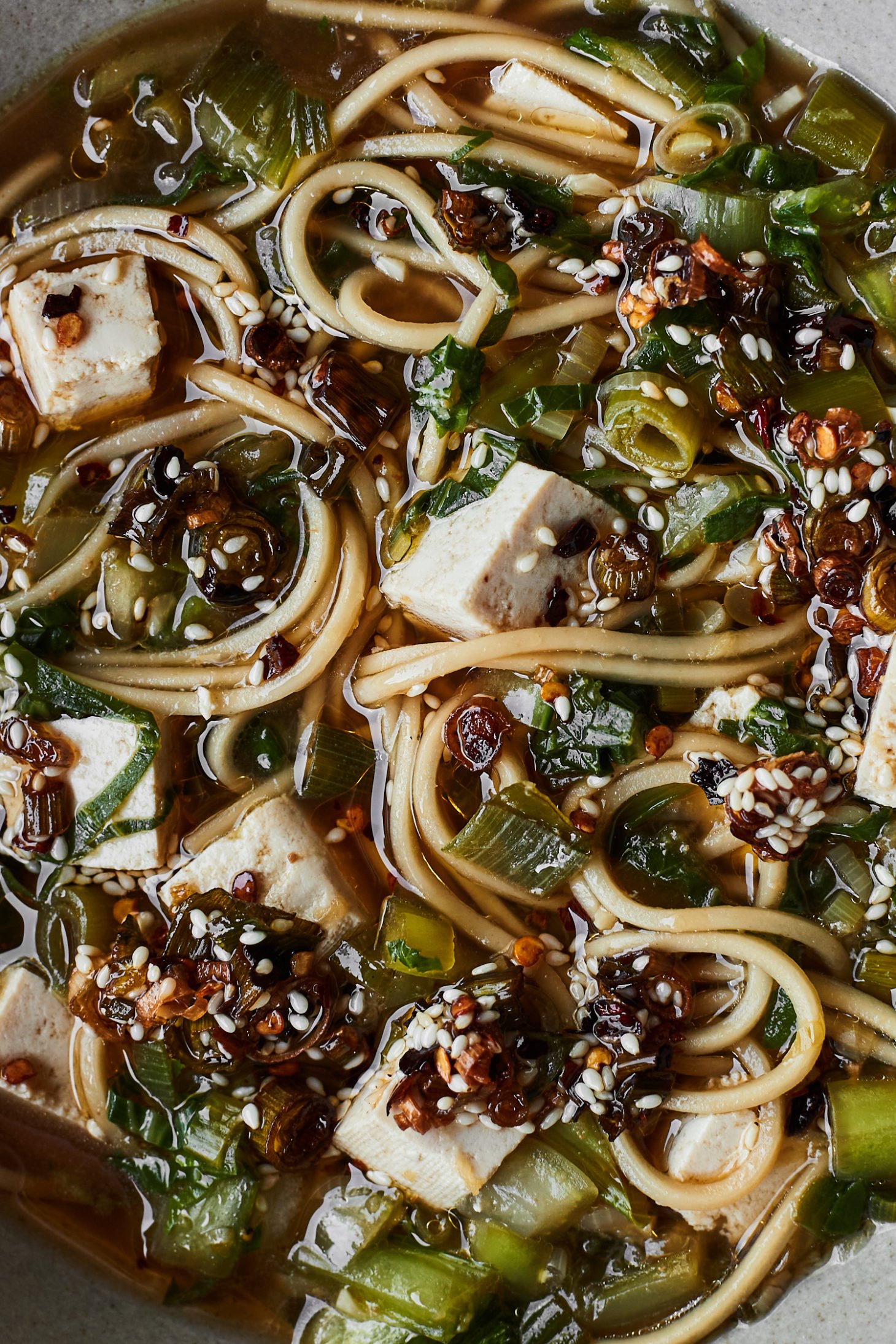 Tofu Bok Choy Soup