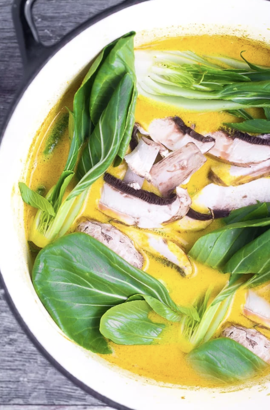 Radiant Bok Choy Soup