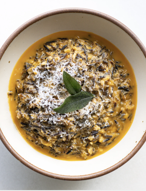 Acorn Squash Rice with Nutmeg &amp; Toasted Herbs