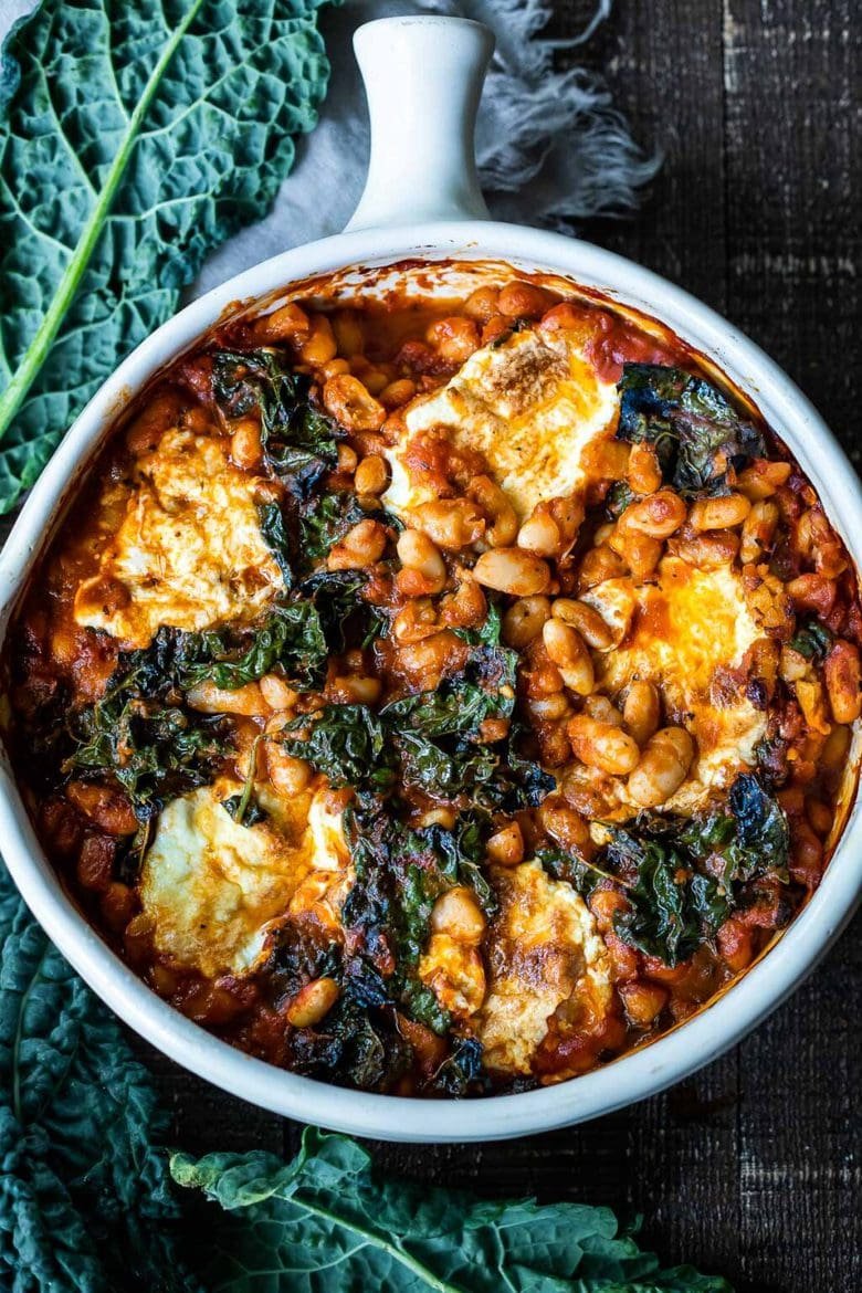 Italian Baked Beans and Greens
