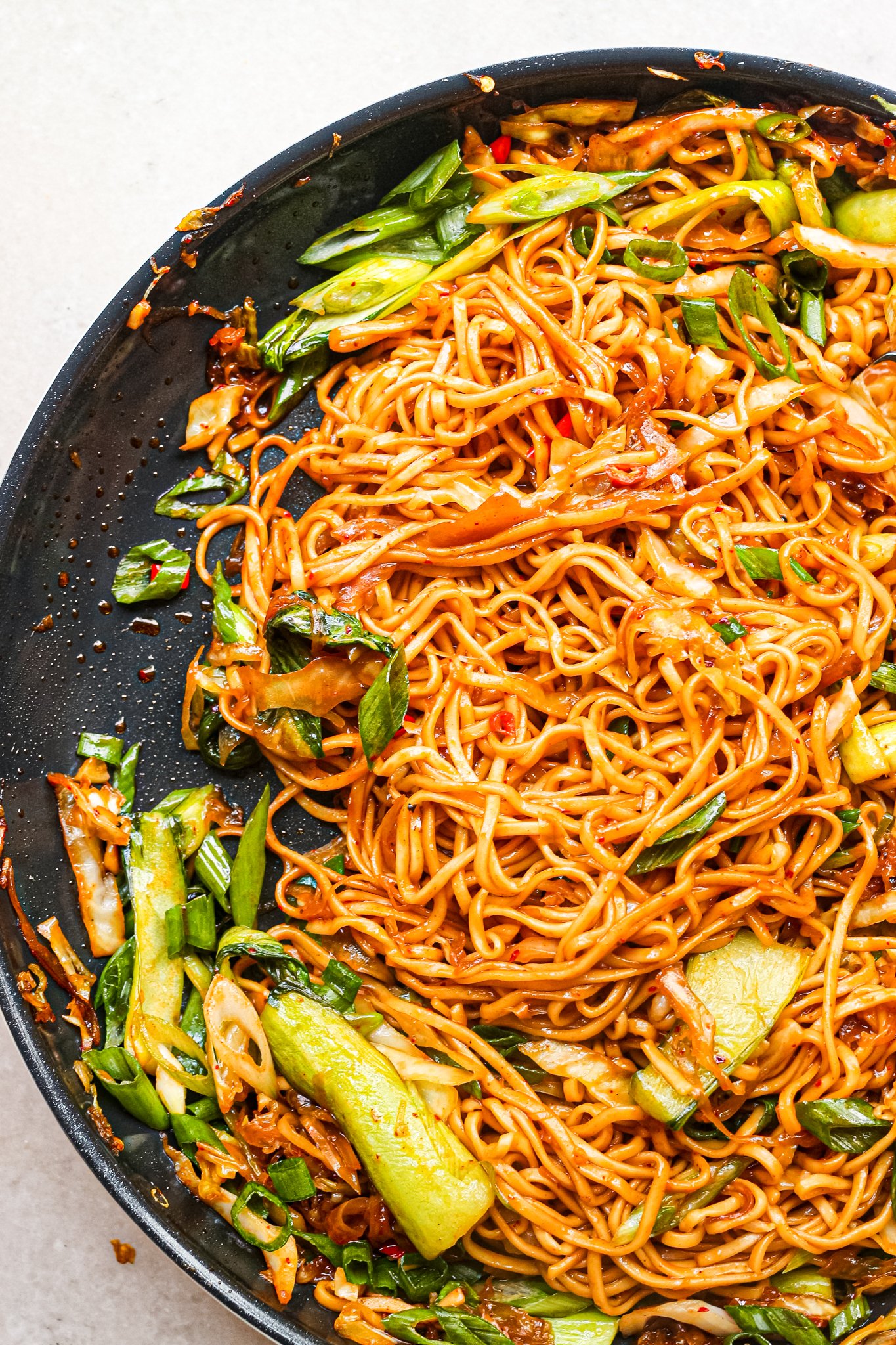 Spicy Cabbage Ramen Noodles