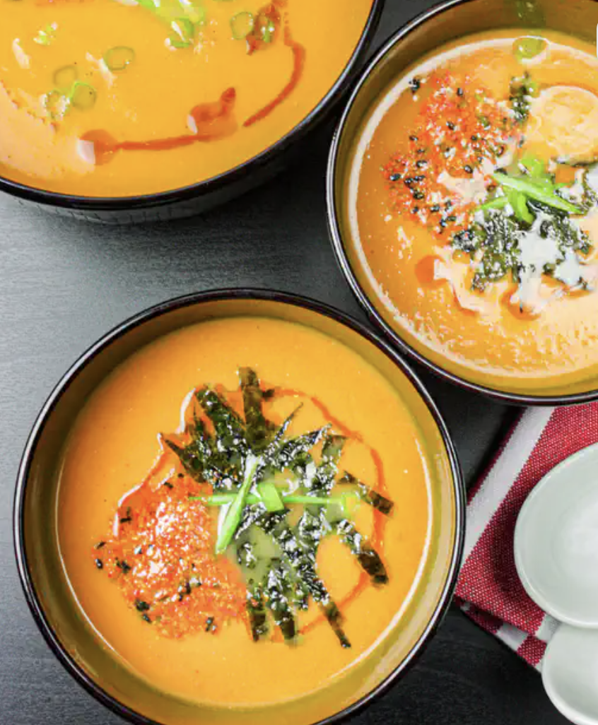 Carrot Ginger Miso Soup