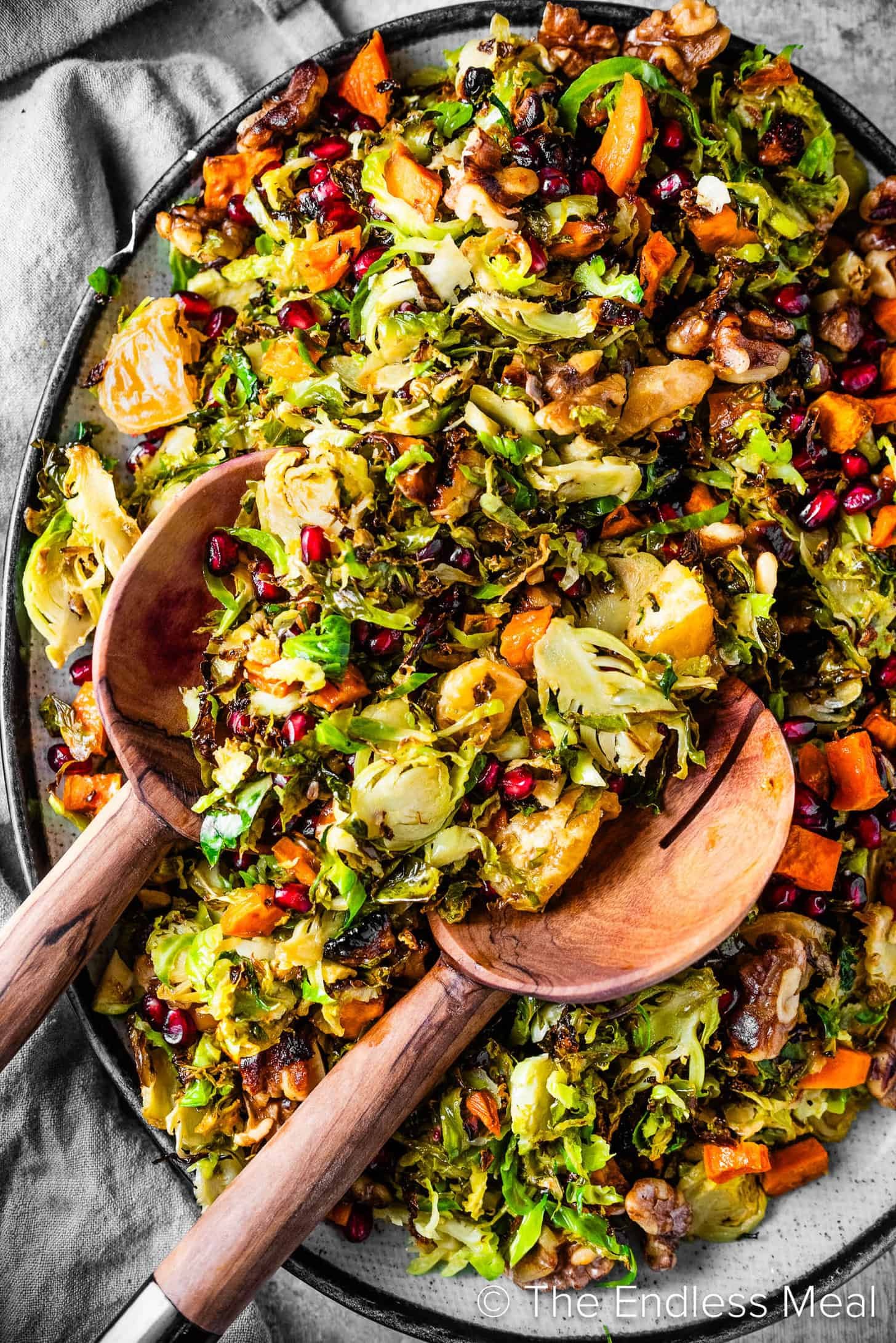 Fall Brussel Sprout Salad