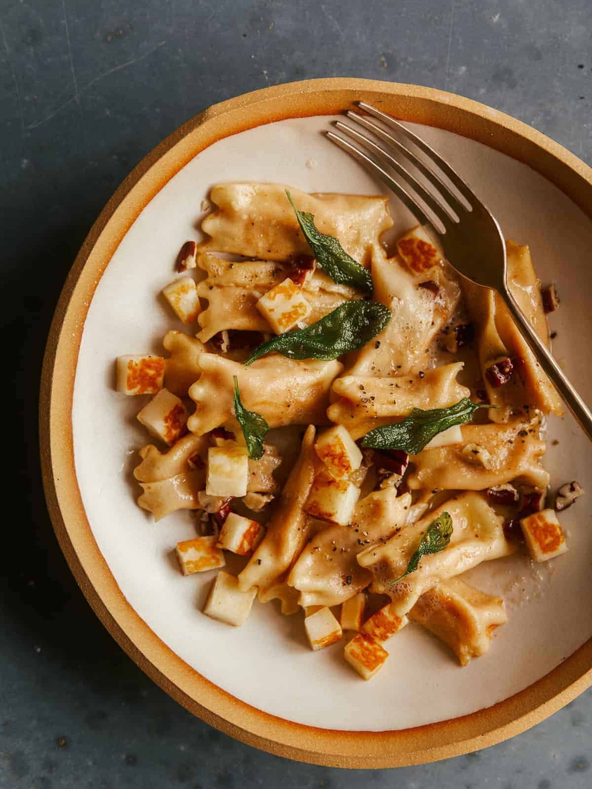 Creamy Sweet Potato Agnolotti