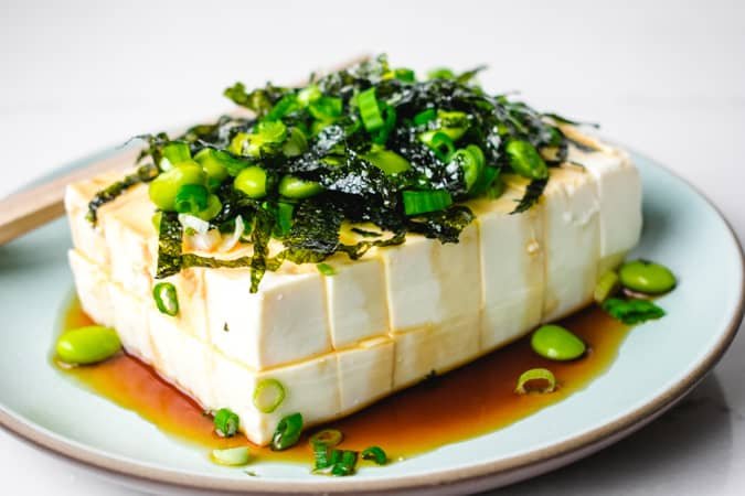 Japanese Tofu Salad 