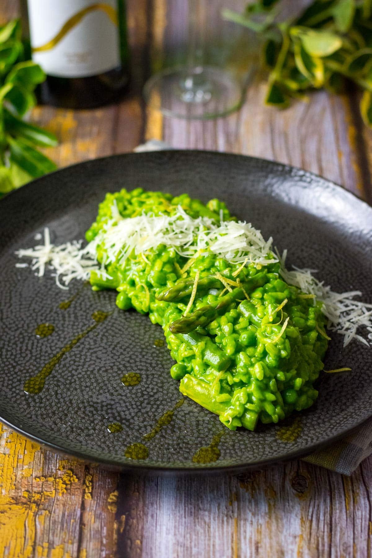 Risotto Verde - Spinach, Pea and Asparagus