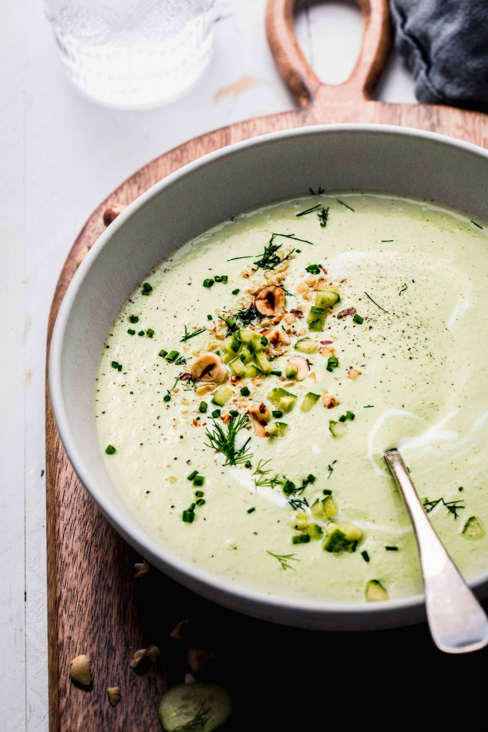  Easy 10-Minute Cold Cucumber Soup