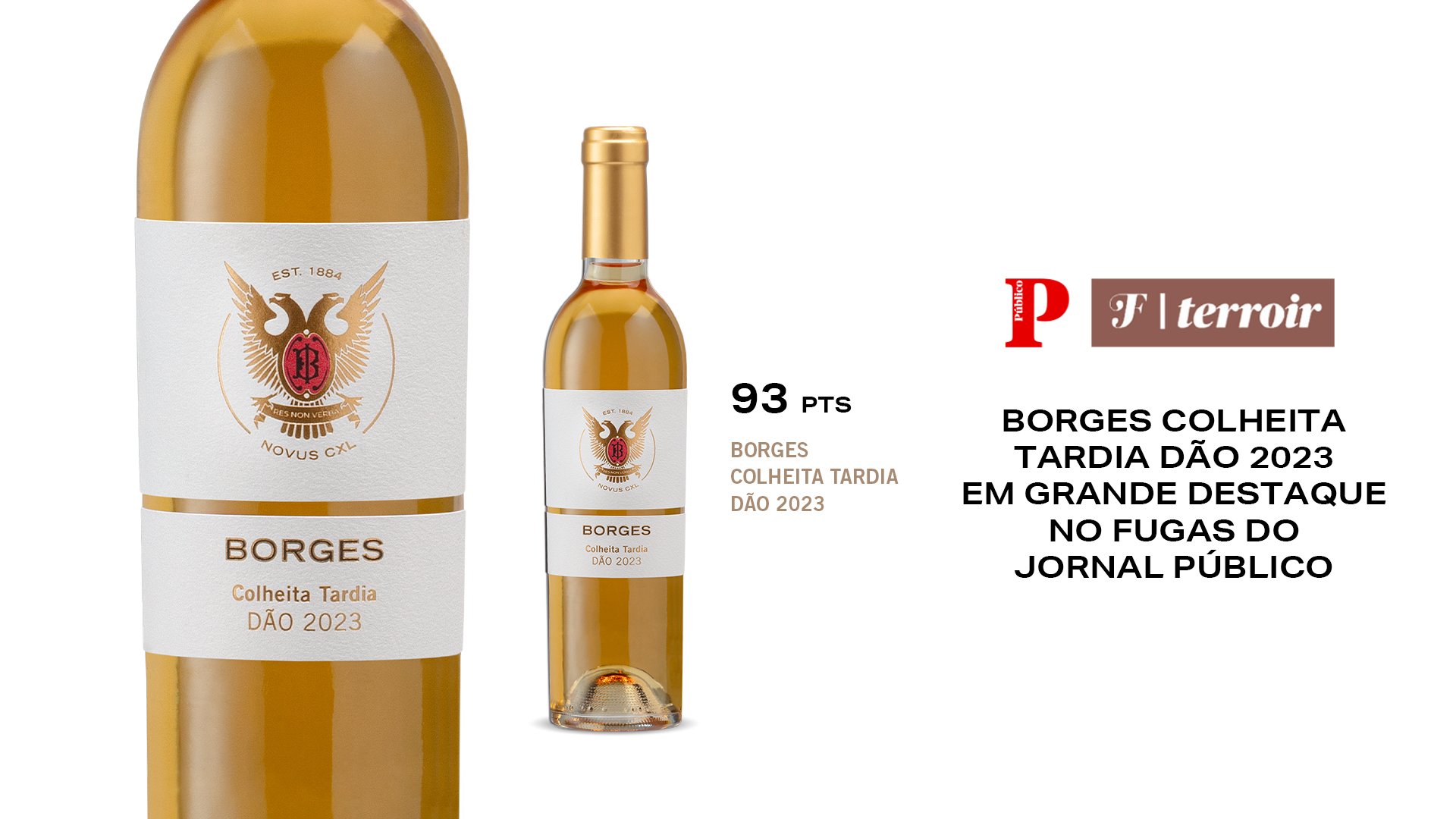 Borges Late Harvest Dão 2023 Highlighted in Fugas of Público