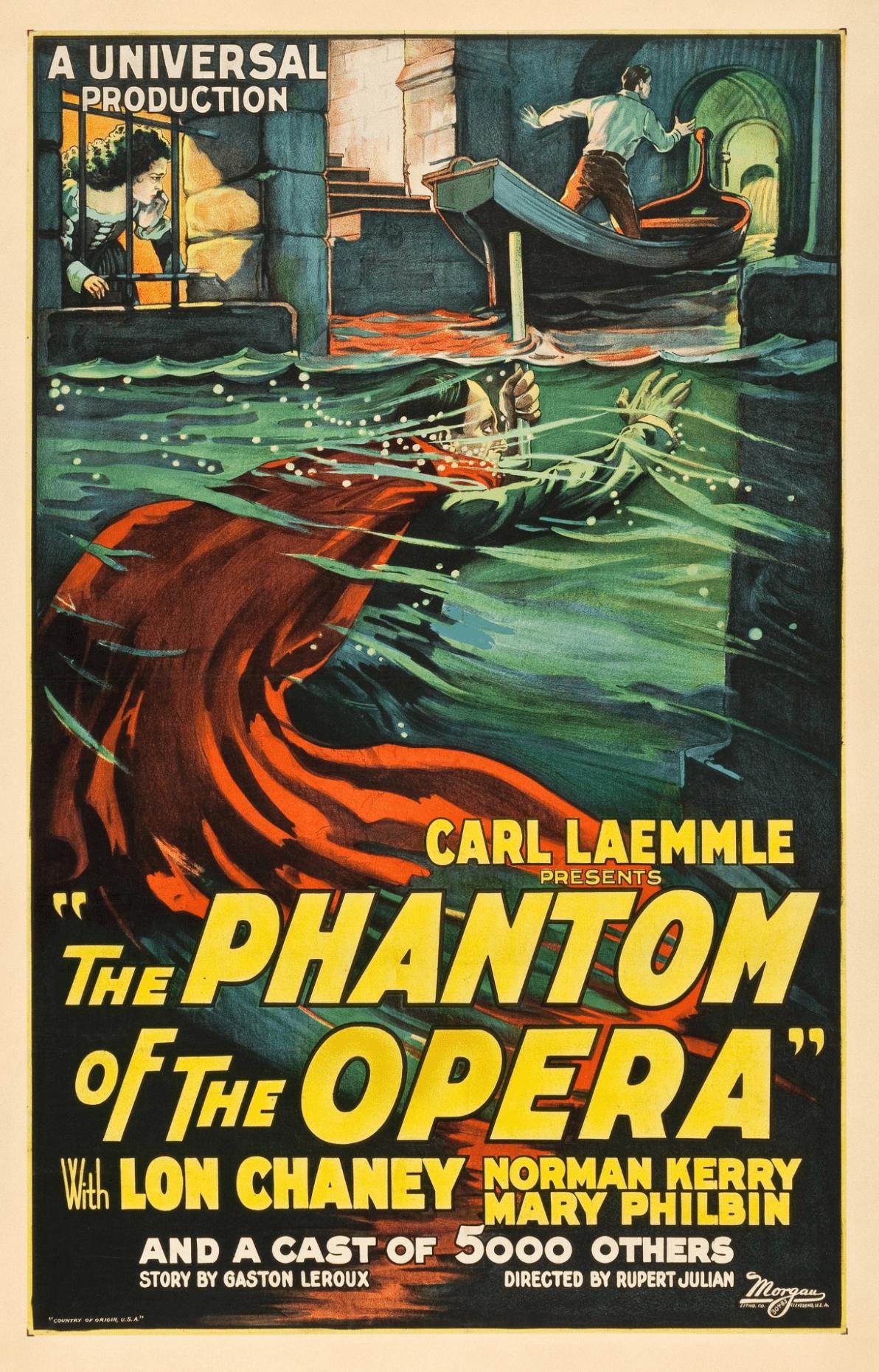 THE PHANTOM OF THE OPERA (1925): Centenary Screening w/ Live Music at St Mary Redcliffe