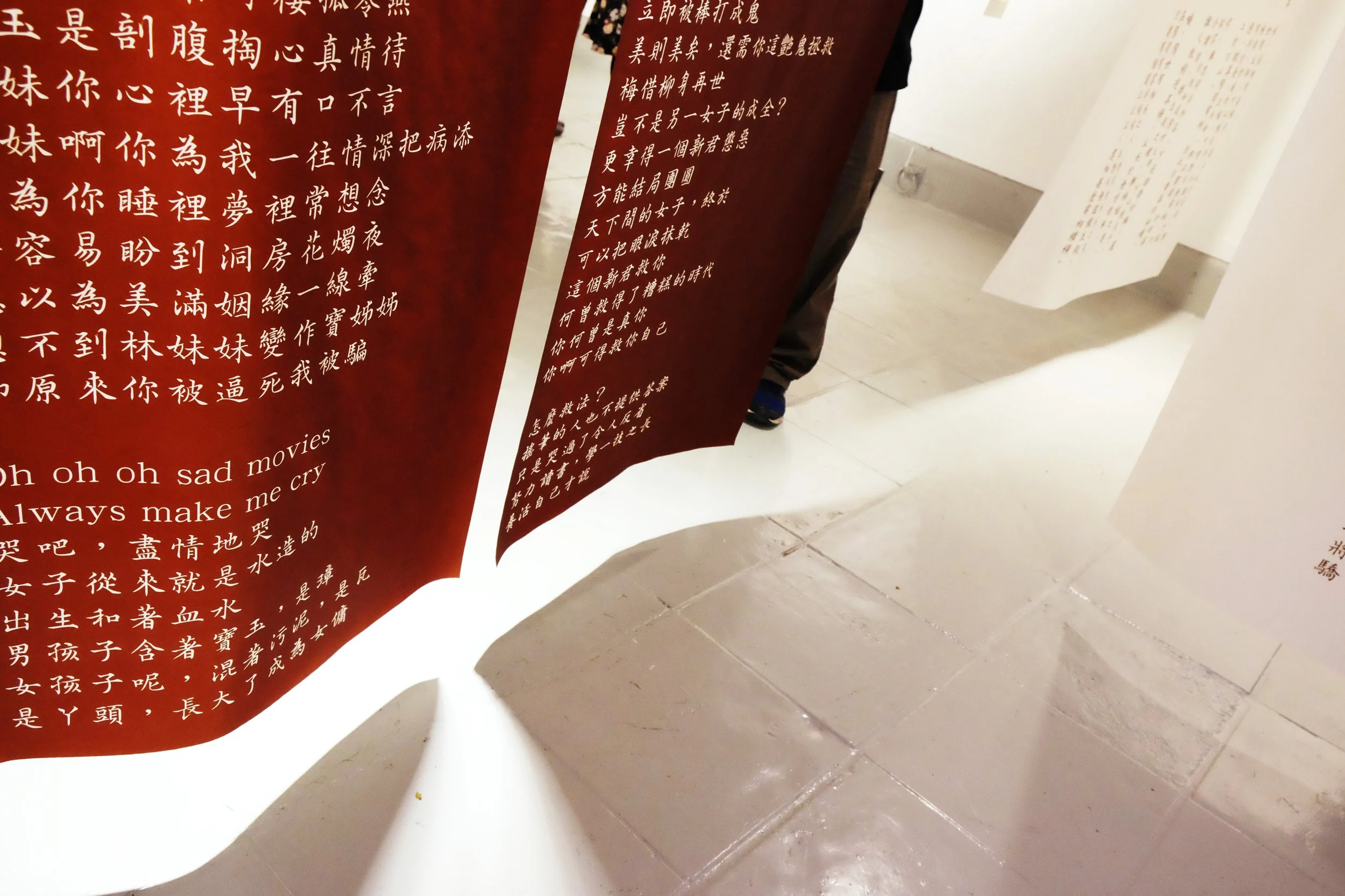 Literature × Visual Art - The Reincarnation of Red Plum