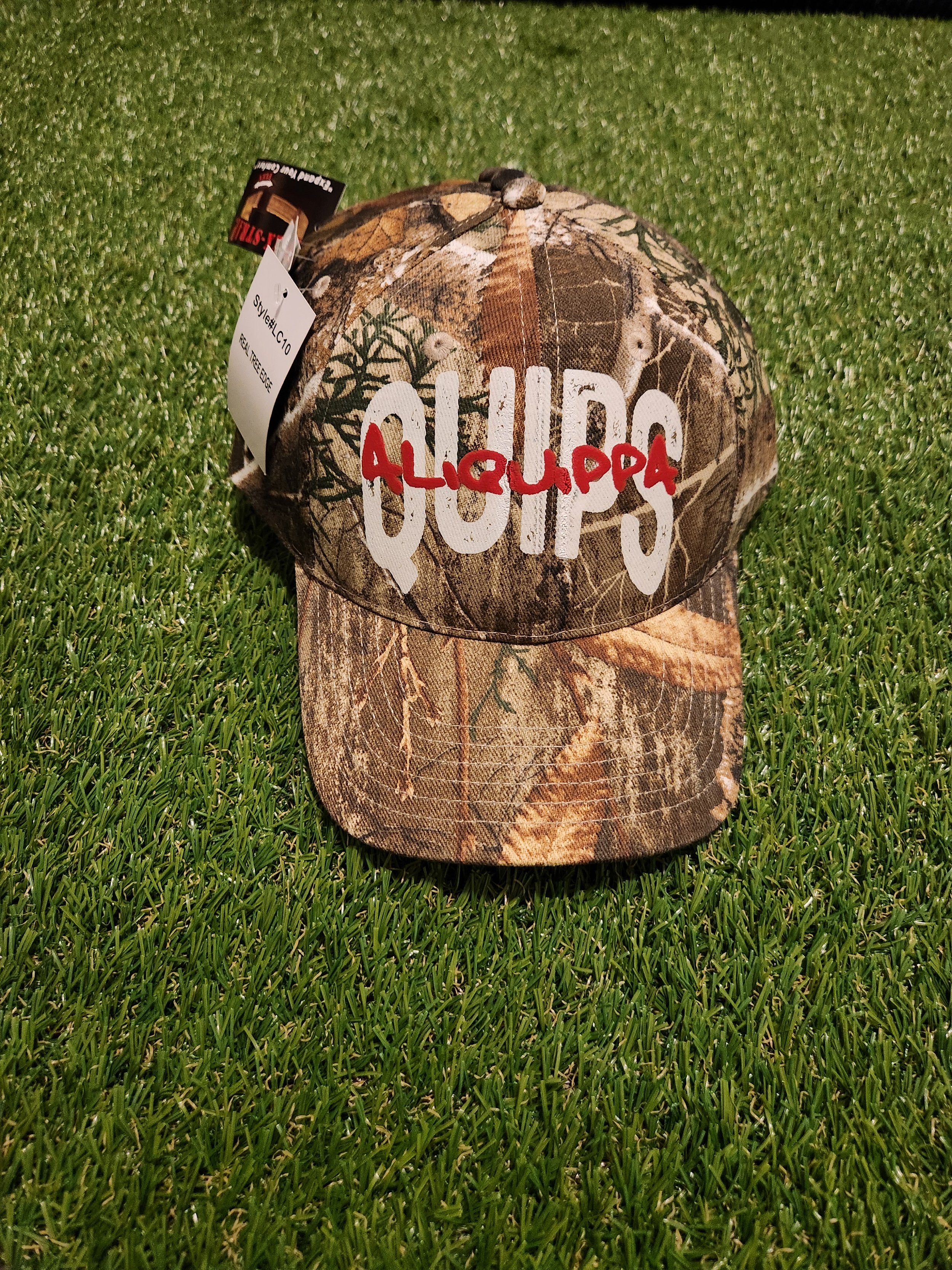 "Quips" Camo Cap (Real Tree Edge 004)
