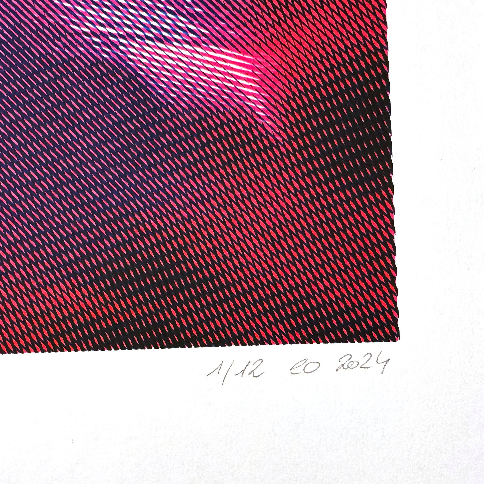 Emmanuelle Orr Kaleidoscope screenprint