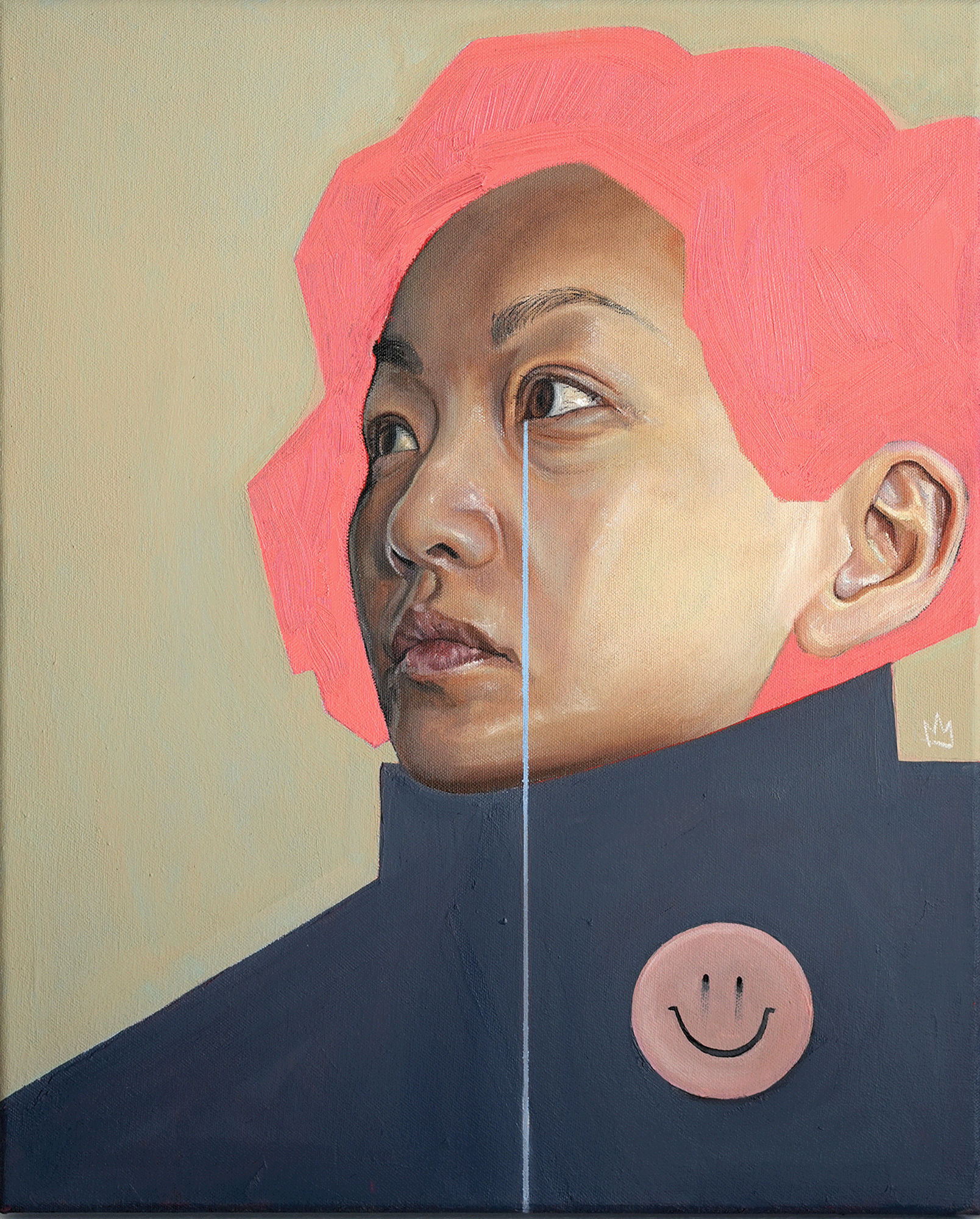 SAD GIRLS CLUB
Oil and acrylic on canvas
45 x 54cm
2025