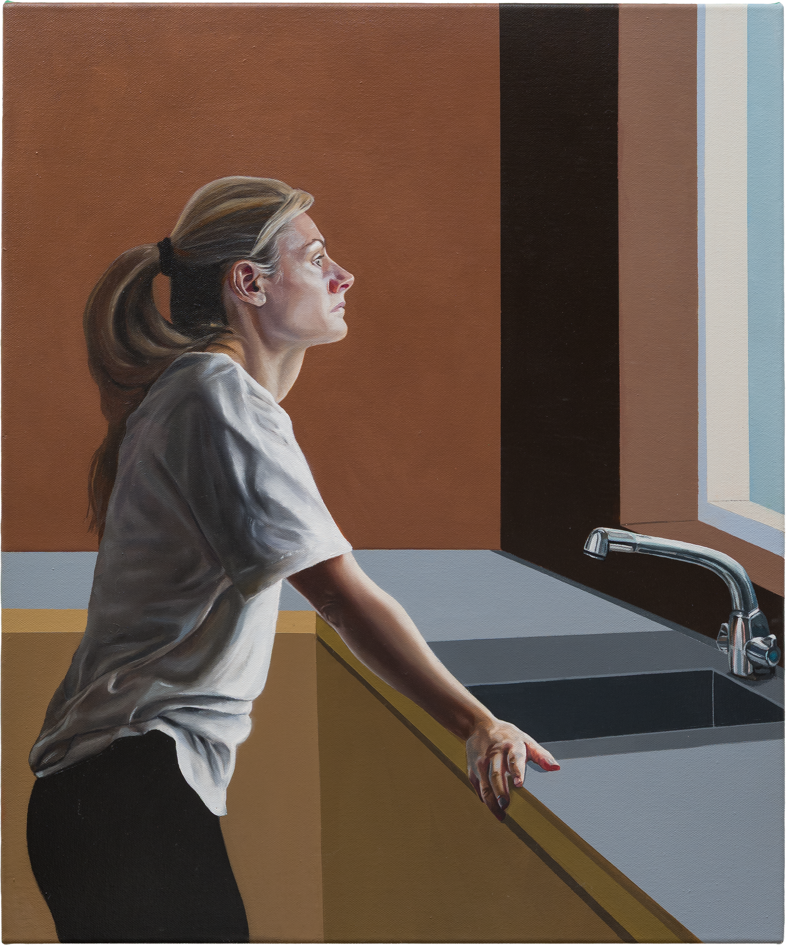 THE SINK
Oil and acrylic on canvas
50 x 60 cm
2026