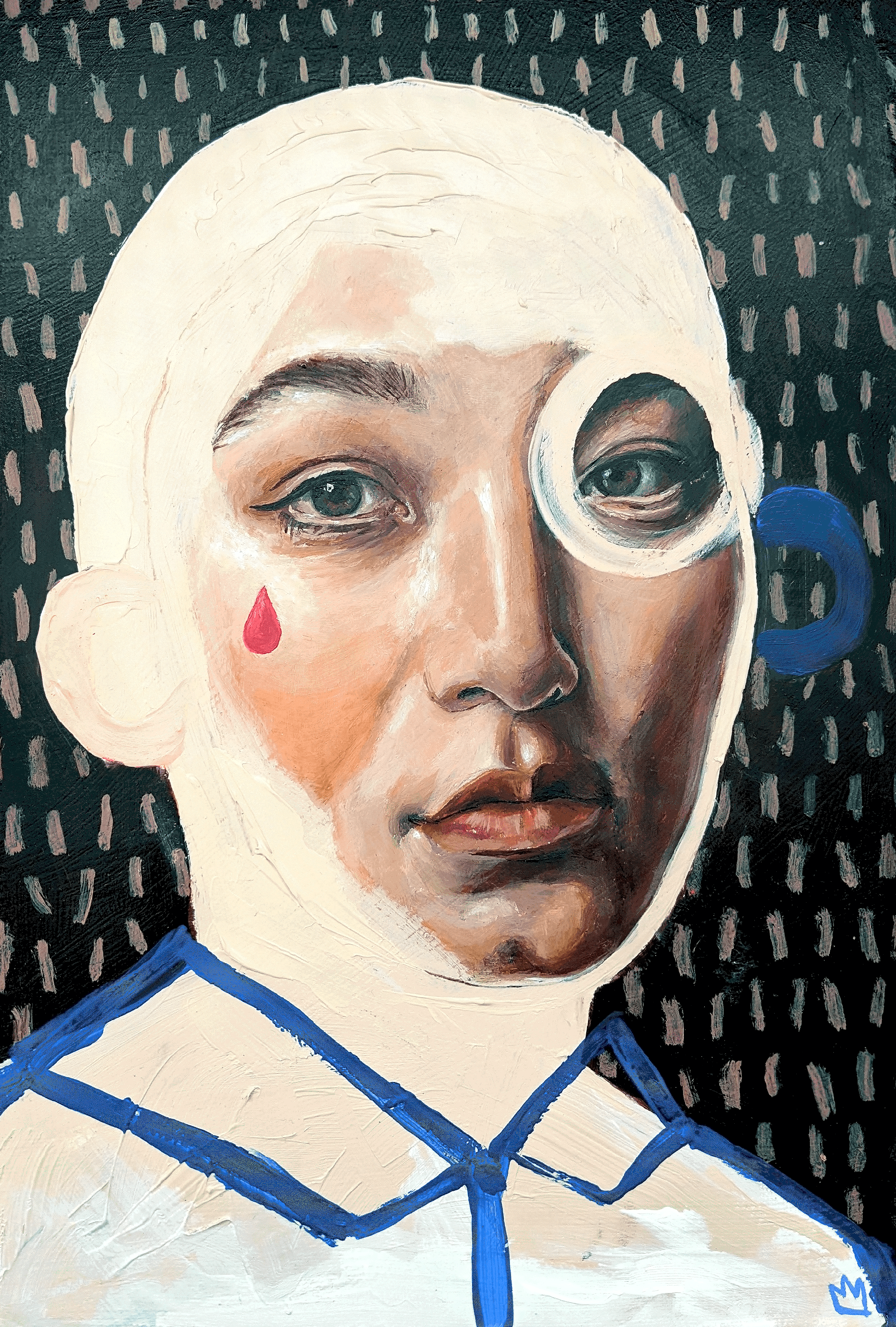 GOOD ANGLE
Acrylic on panel
2022